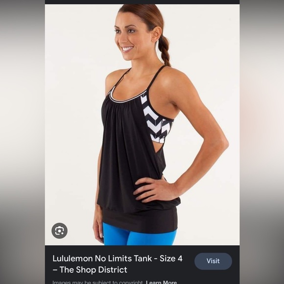 Lululemon No Limits Racerback Tank - Picture 1 of 4